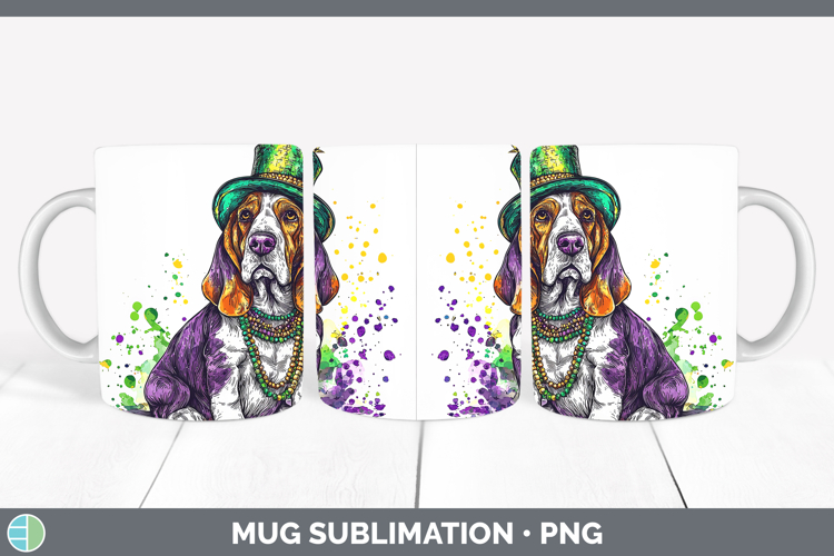 Basset Hound Clipart Image 23
