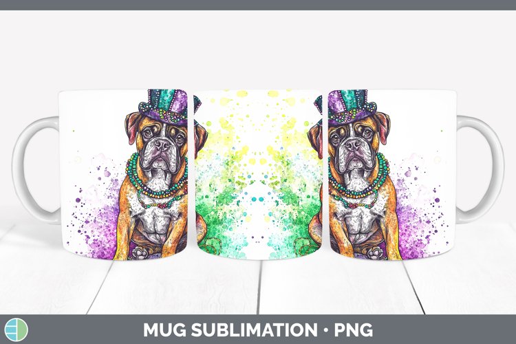 Boxer Dog Clipart Image 24