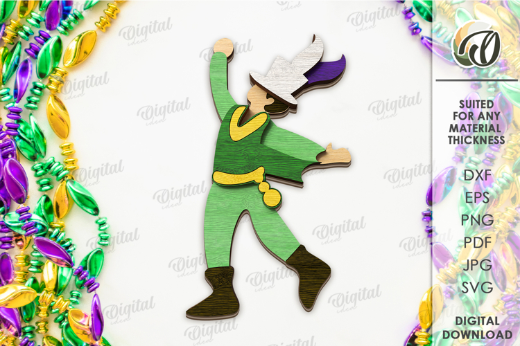 Mardi Gras Hat Svg Image 6