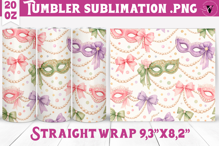 20 Oz Sublimation Tumbler Wrap Image 3