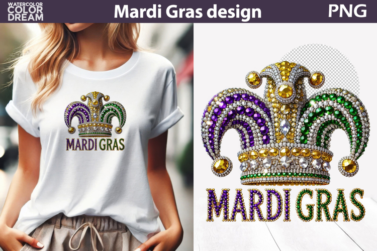 Mardi Gras Sublimation | Mardi Gras Jester Hat