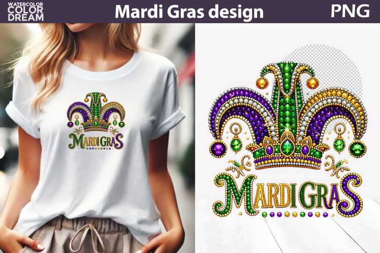 Mardi Gras Sublimation | Mardi Gras Jester Hat