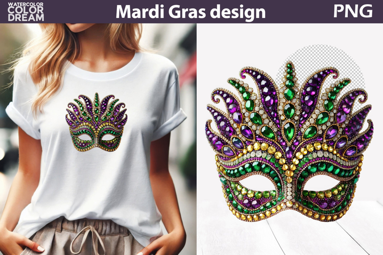 Mardi Gras Mask SCGs
