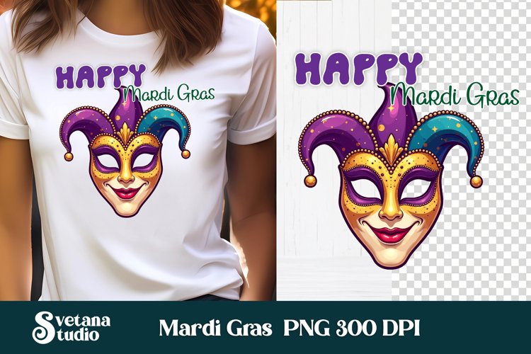 Mardi Gras mask clipart | Mardi Gras sublimation