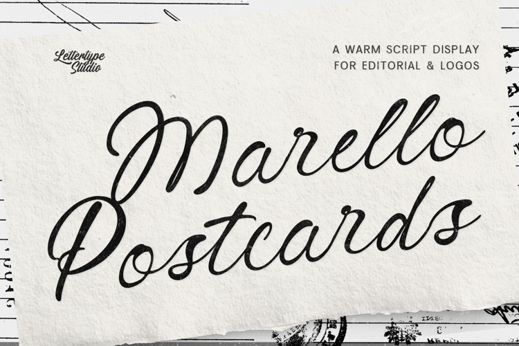 Marello Postcards - Warm Handwritten Script