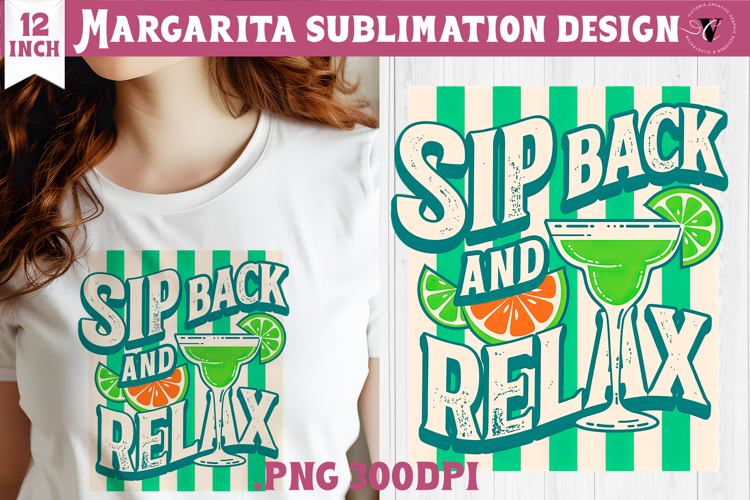 Summer Sublimation Clipart | Margarita PNG
