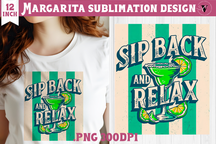 Summer Sublimation Clipart | Margarita PNG