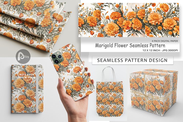 Marigold Clipart Image 24