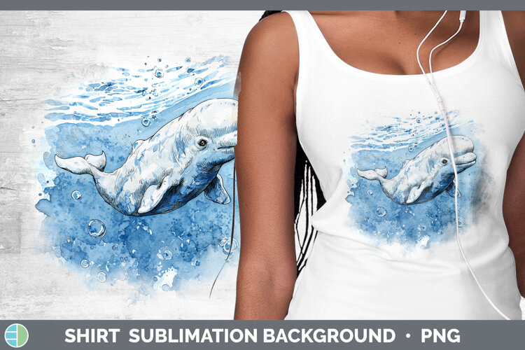 GorgeousMarine Mammal Sketch Shirt design.