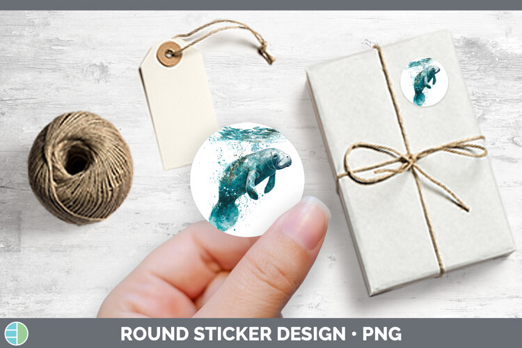 GorgeousMarine Mammal Sketch Stickers design.