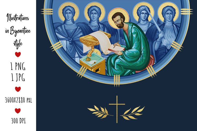Mark the Apostle and 4 Cardinal Points