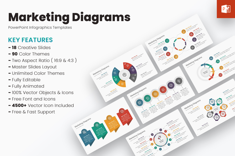 Marketing Diagrams PowerPoint Templates