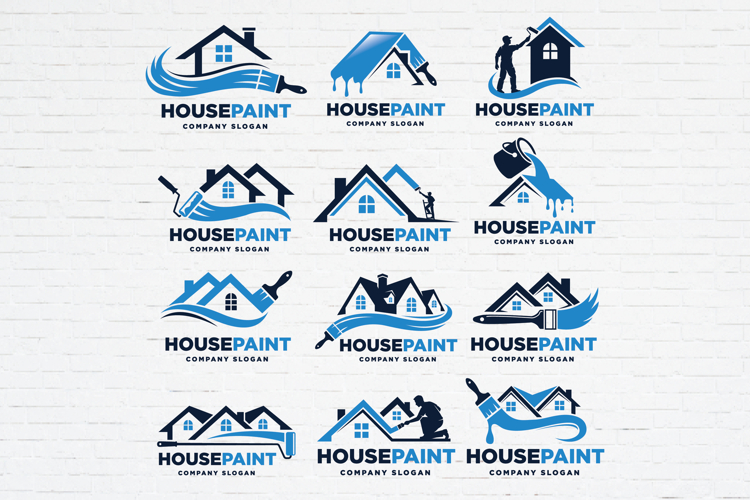 House Painting Logo Bundle