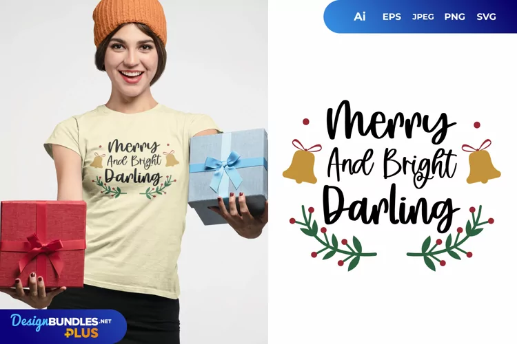 Marry and Bright Darling, Christmas Design