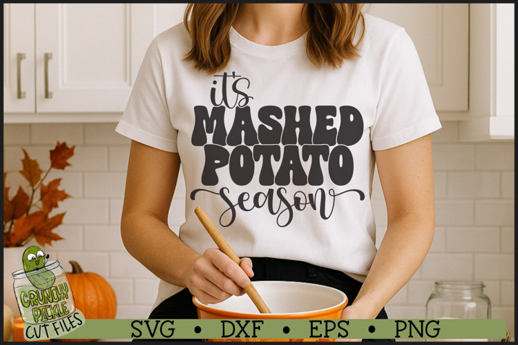 Mashed Potato Season SVG File