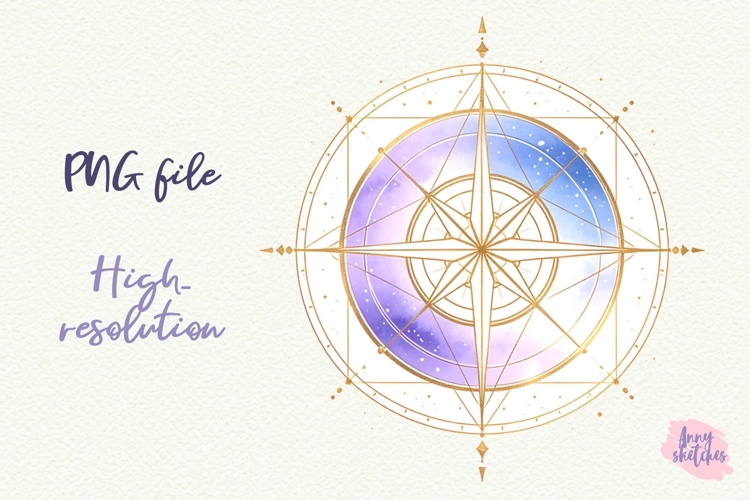 Masonic Compass PNG Sacred Geometry Clipart Spiritual