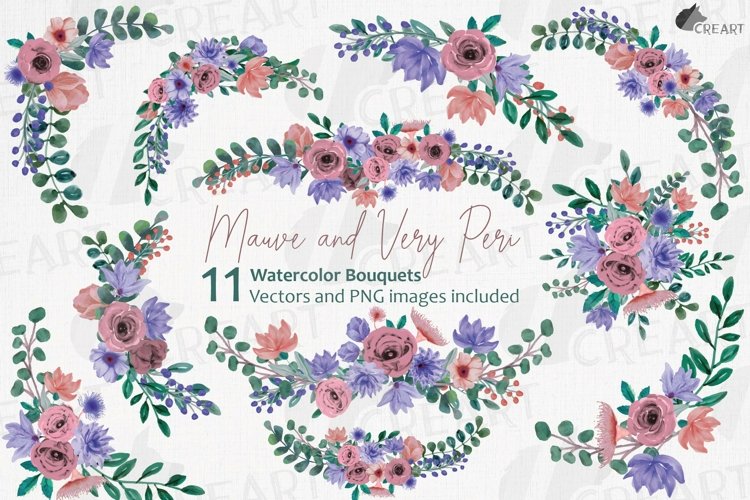 Purple Flower Clipart Image 9