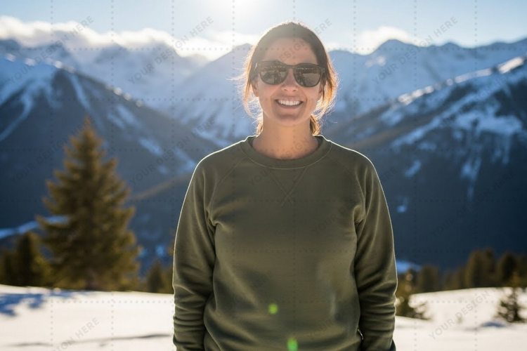 Outdoor adventure T-shirt Mockup Design