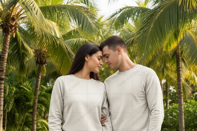 White Tshirt Mockup Image 19