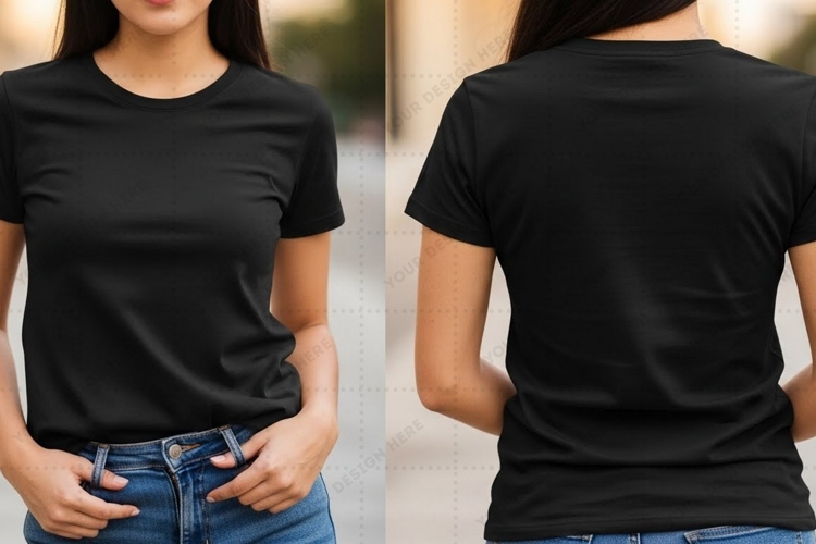Black Tshirt Png Image 12