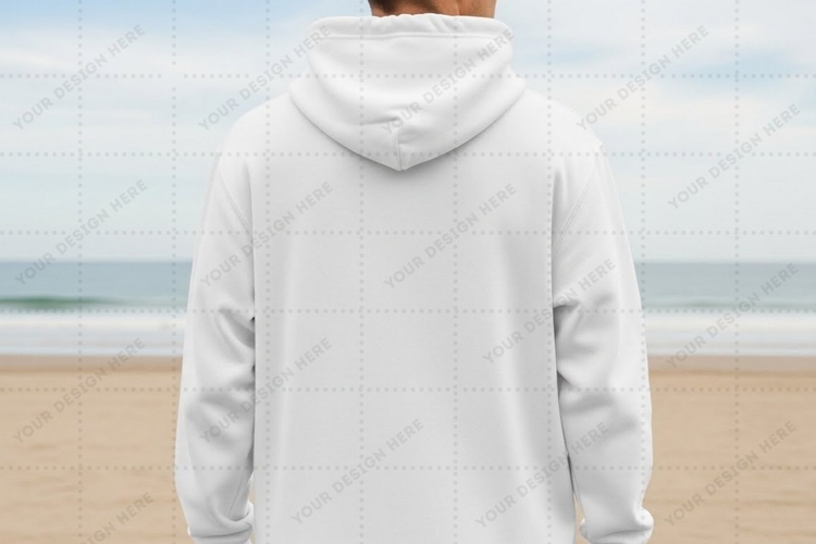 White Tshirt Mockup Image 9