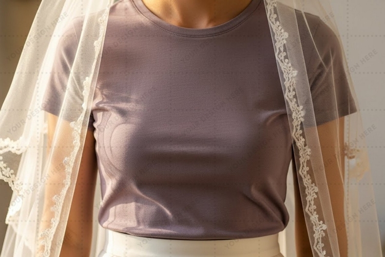 Elegant t-shirt mockup design