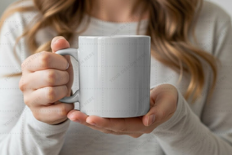 Elegant mug mockup design example image 1