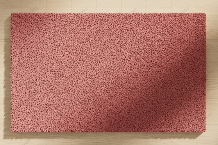 Elegant pink doormat mockup