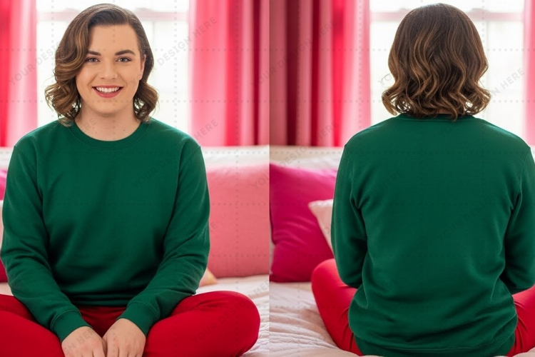 Sweatsuit Mockup Image 18