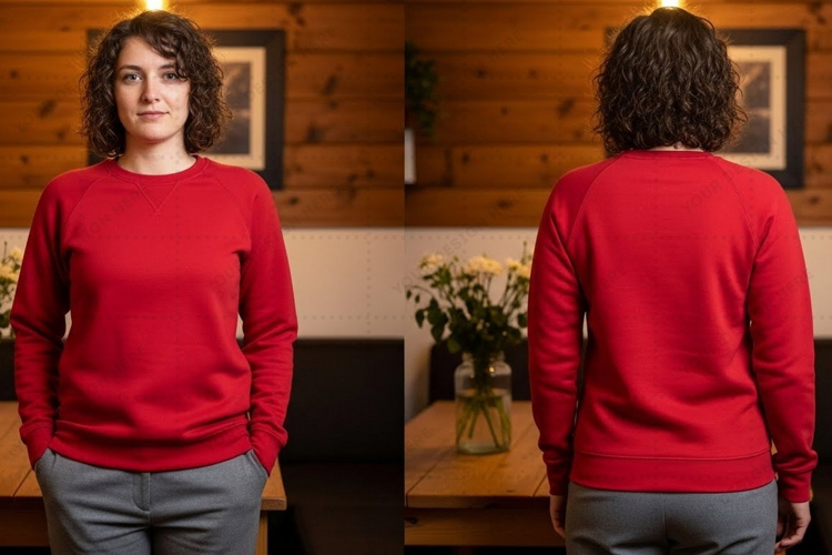 Sweatsuit Mockup Image 21