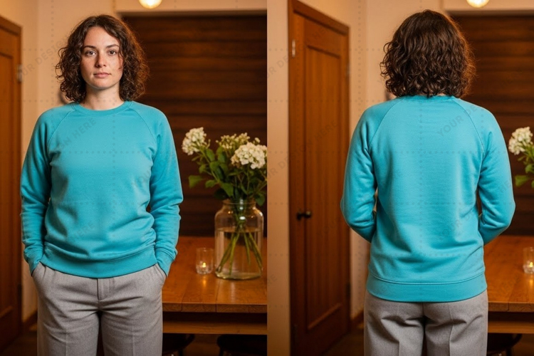 Sweatsuit Mockup Image 11