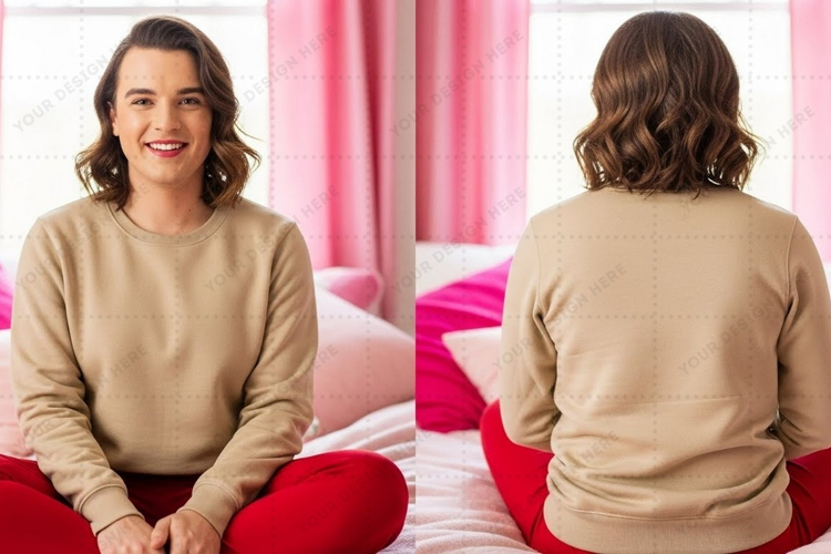 Sweatsuit Mockup Image 23