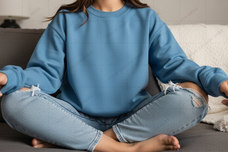 Sweatsuit Mockup Image 17