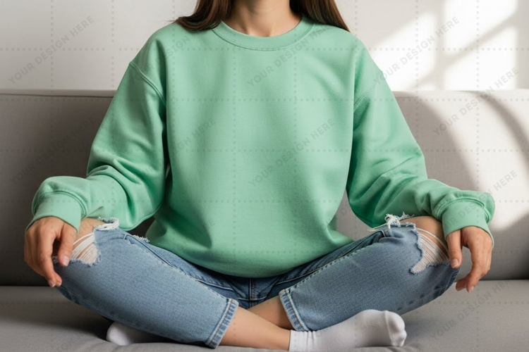 Sweatsuit Mockup Image 14