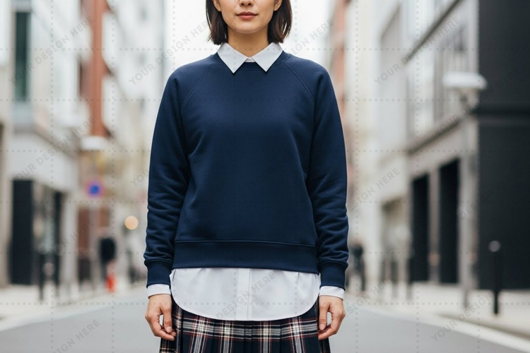 White Tshirt Mockup Image 13