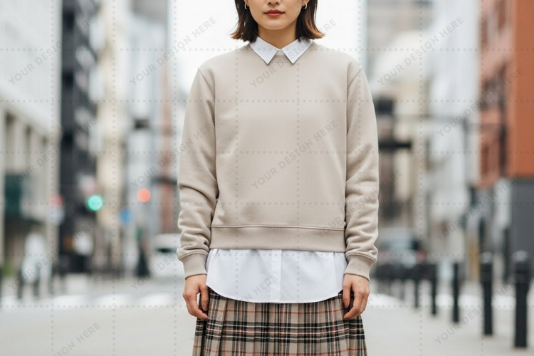 Sweatsuit Mockup Image 9