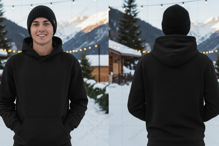 Sweatsuit Mockup Image 14