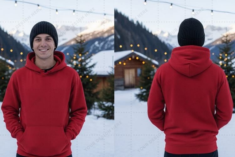 Sweatsuit Mockup Image 19