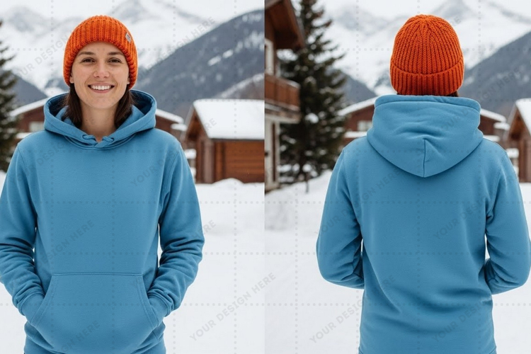 Sweatsuit Mockup Image 13