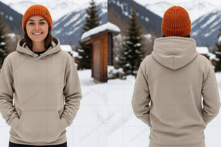 Sweatsuit Mockup Image 18