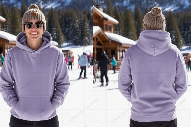 Sweatsuit Mockup Image 12