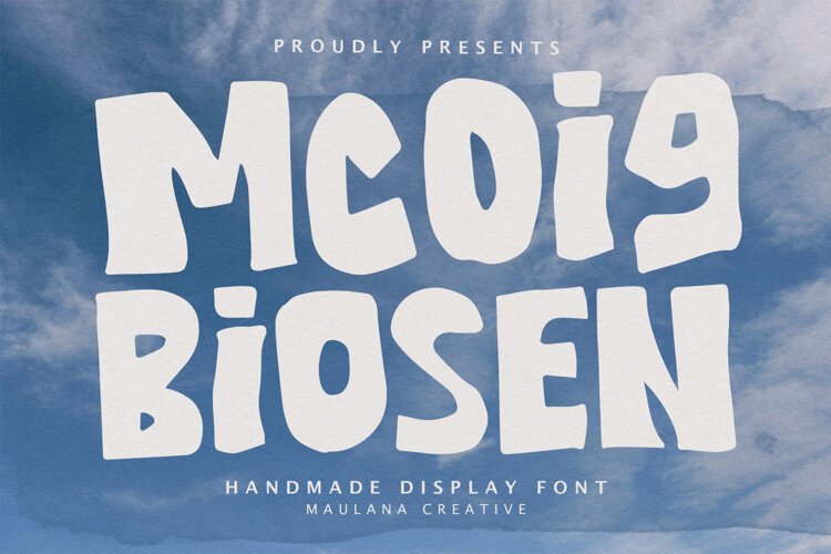 Mcoig Biosen Handmade Display Font example image 1