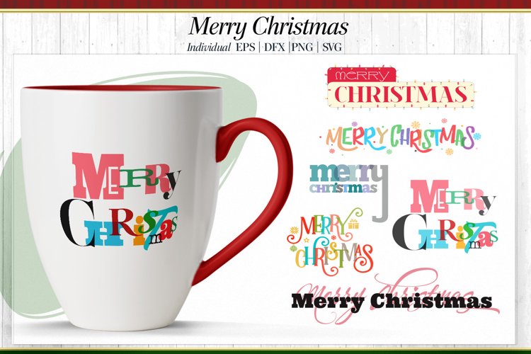 Christmas Typography Image 13