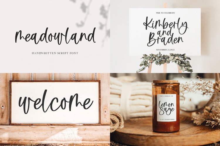 Farmhouse Font Bundle - Handwritten Fonts | Part 3
