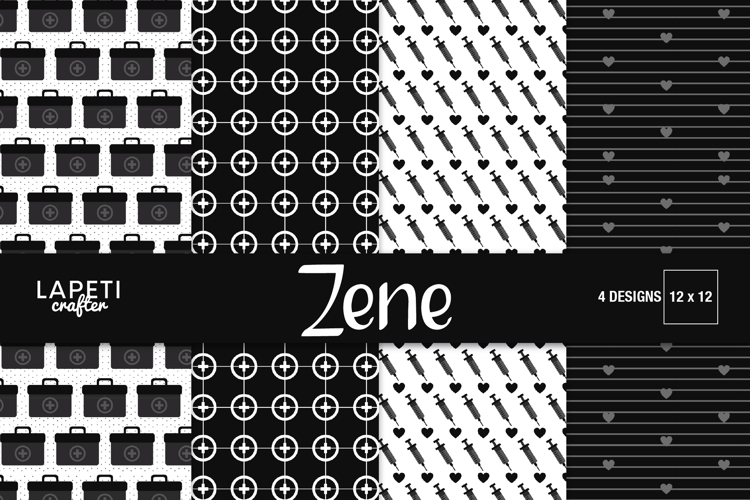 Medical Digital Paper, Nurse Healthcare Scrapbook Paper