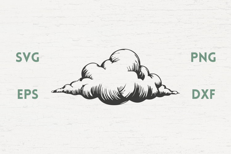 Medieval Cloud SVG