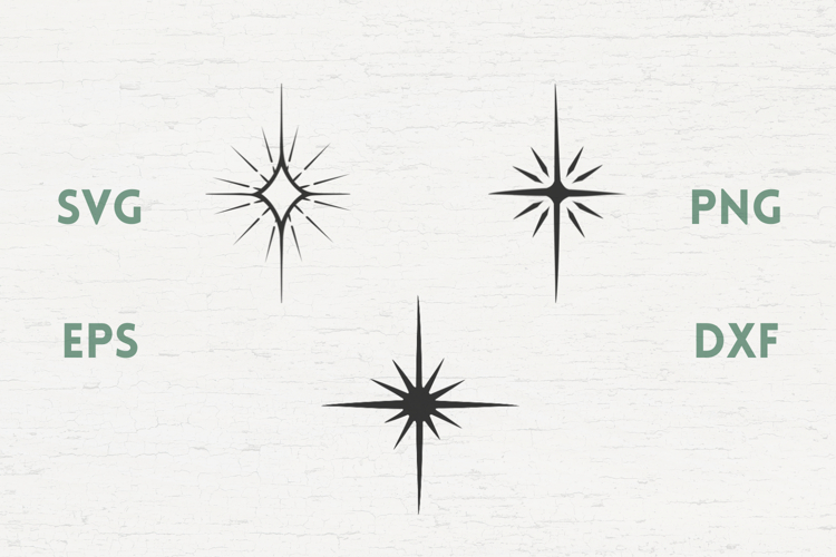 Medieval Stars SVG