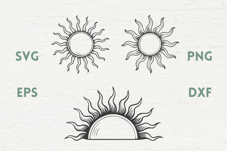 Medieval Suns SVG