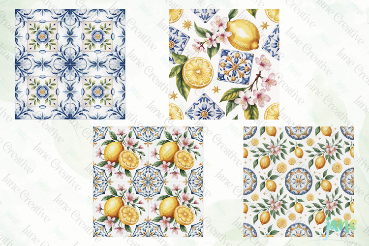 Mediterranean Cottage Lemon Clipart PNG