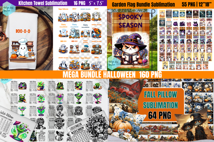 MEGA Halloween Bundle | Fall Sublimation